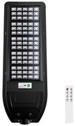 Lampă LED stradală solară VIA 200W/20000 mAh 3,2V 6000K IP54 + telecomandă