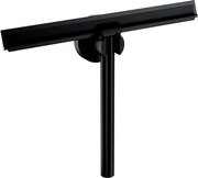Racleta pentru sticla cu suport Omnires Uni finisaj negru mat 25 cm