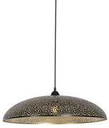 Lampă suspendată orientală neagră cu auriu 60 cm - Japke