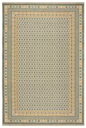 Covor verde din amestec de iută 160x230 cm Mara Jute Border – Flair Rugs