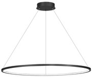 Lustră LED pe cablu pentru baie SATURNO LED/57W/230V IP44 antracit