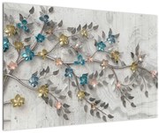 Tablou - Pe creangă - abstract (90x60 cm)