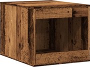 vidaXL Cutie litieră pisici lemn vechi 47x59x42 cm lemn prelucrat