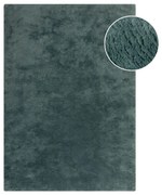 Blană albastru petrol sintetică 200x290 cm Faroe Wool Look Fur – Flair Rugs