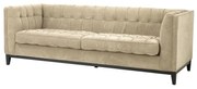 Canapea design modern, elegant cu tapiterie din catifea ALDGATE bej 110192 HZ