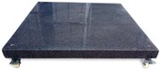 Suport granit pentru umbrela de terasa, 80x80 cm, 90 kg