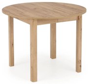 Masă de dining CALMIO, stejar craft