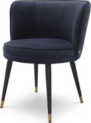 Scaun design LUX Grenada, savona albastru 115883 HZ