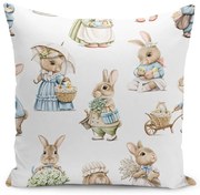 Față de pernă 43x43 cm cu model de Paști – Mila Home