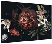 Tablou - Flori întunecate (90x60 cm)