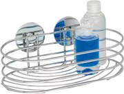 Raft de baie, coș Turbo-Loc - oțel cromat, WENKO