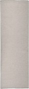 vidaXL Covor de exterior, gri deschis, 80x250 cm, țesătură plată