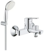Pachet: Baterie cada/dus Grohe Bau Edge -23334000+Set dus Grohe New Tempesta 100-27799003.