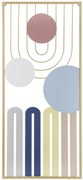 Mauro Ferretti Panou De Perete Colorat -A- cm 37X2X84 | Aosom Romania