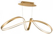 Lustra suspendata dimabila Circus satin brass