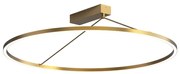 Plafoniera LED, Design Circular, 51W 3000K BRASS ZB-2566