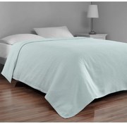 Cuvertură verde-mentă din bumbac pentru pat dublu 200x230 cm Serenity – Mijolnir