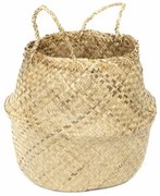 Coș de depozitare tricotat din iarbă de mareCompactor Belly, 45 x 36 cm, natural