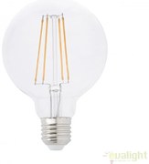 Bec LED decorativ Globe FILAMENT E27 4W 2700K 17415