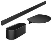 Set accesorii baie Hansgrohe AddStoris, negru mat - 27966670