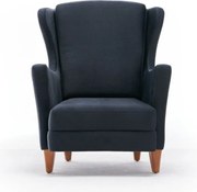 Fotoliu wing gri închis Lola Brejer – Artie