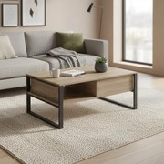 Masuta Cafea Bonas PAL Stejar Sonoma, Dim. 100x60x44,5 Cm