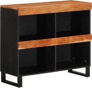 vidaXL Dulap lateral, 85x33x75 cm din lemn masiv de acacia