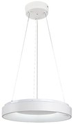 Lustra LED cu telecomanda design modern Ceilo alb 48cm
