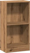 vidaXL Bibliotecă, stejar artizanal, 40x24x76 cm, lemn prelucrat