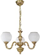 Candelabru din alama cu 3 brate design italian 9350