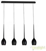 Lustra moderna Izza 4 Black