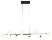 Lustra design Art Deco cu 8 surse de lumina CELLAR