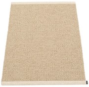 Covor pentru exterior și interior bej 60x85 cm Mono Light Nougat – Pappelina