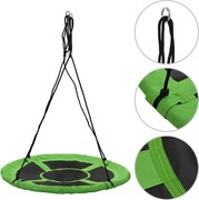vidaXL Leagăn, verde, 110 cm, 100 kg