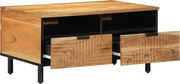 vidaXL Masă de cafea Maro 80 x 54 x 40 cm Lemn masiv de acacia