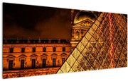 Tablou cu  Louvre la Pris (120x50 cm), în 40 de alte dimensiuni noi