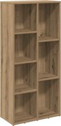 vidaXL Bibliotecă, stejar artizanal, 50x25x104 cm