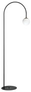 Zuma Line 1224 - Lampă de podea BOW 1xE14/10W/230V, neagră