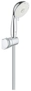 Set dus Grohe Tempesta Rustic 100, porter, 4 tipuri de jet, crom,furtun 1.75 m-27805001