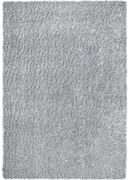 Covor gri uni pufos cu fir lung 12500 Selectează mărime: 080 X 150