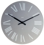 Ceas de perete Firenze, gri, diam. 36 cm - Alessi