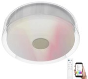 Plafonieră LED RGBW dimabilă LUNAR LED/23W/230V IP23 Wi-Fi WiZ