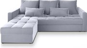 PROMOTIE Canapea extensibila de colt ZENOVA 220x140 cm, reversibila calitatea II