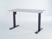 Viva New Generation 2.0, Birou reglabil electric, un singur motor - Standard - 1200x650x18 - Gri - Negru