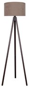 Lampadar VELVET 1xE27/60W/230V maro/bej Brilagi