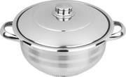 Oala inox cu capac ZLN7246, COCINERA,diametru 22 cm,capacitate 3 L
