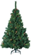 Brad artificial pe suport metalic, dens, 150 cm