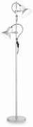 Lampadar Ideal Lux 2xE27/60W/230V argintiu