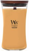 Lumânare parfumată vază mare WoodWick Golden Bourbon, 609 g