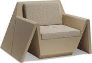 Fotoliu lounge design modern, exterior, interior, REST LOUNGE CHAIR 53001 Vondom